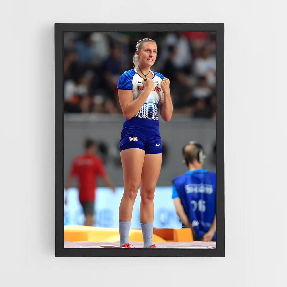 Poster Piste Étoilée – affiche Athlétisme (vue 2)